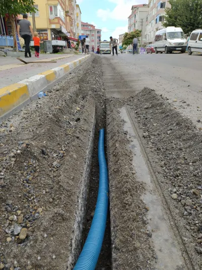 Tekirdağ Kapaklı Belediyesi Fiber Optik Alt Yapı Çalışmaları